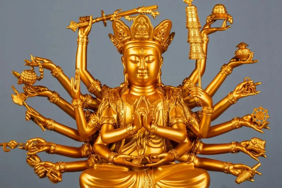 A Rare Buddha Statue Reproduced A Rare Buddha Statue Reproduced