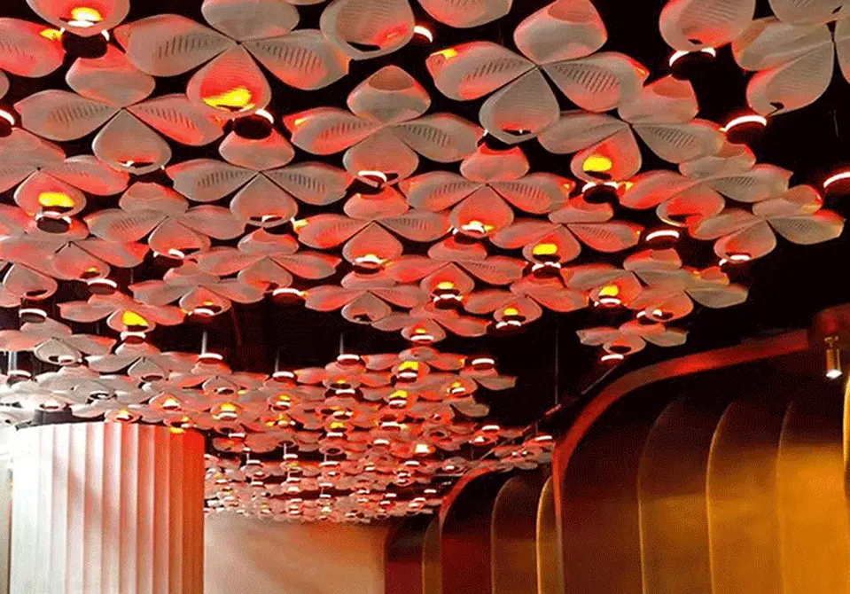 A low-key Luxury Space with 3D-printing Creative Lamps A low-key Luxury Space with 3D-printing Creative Lamps